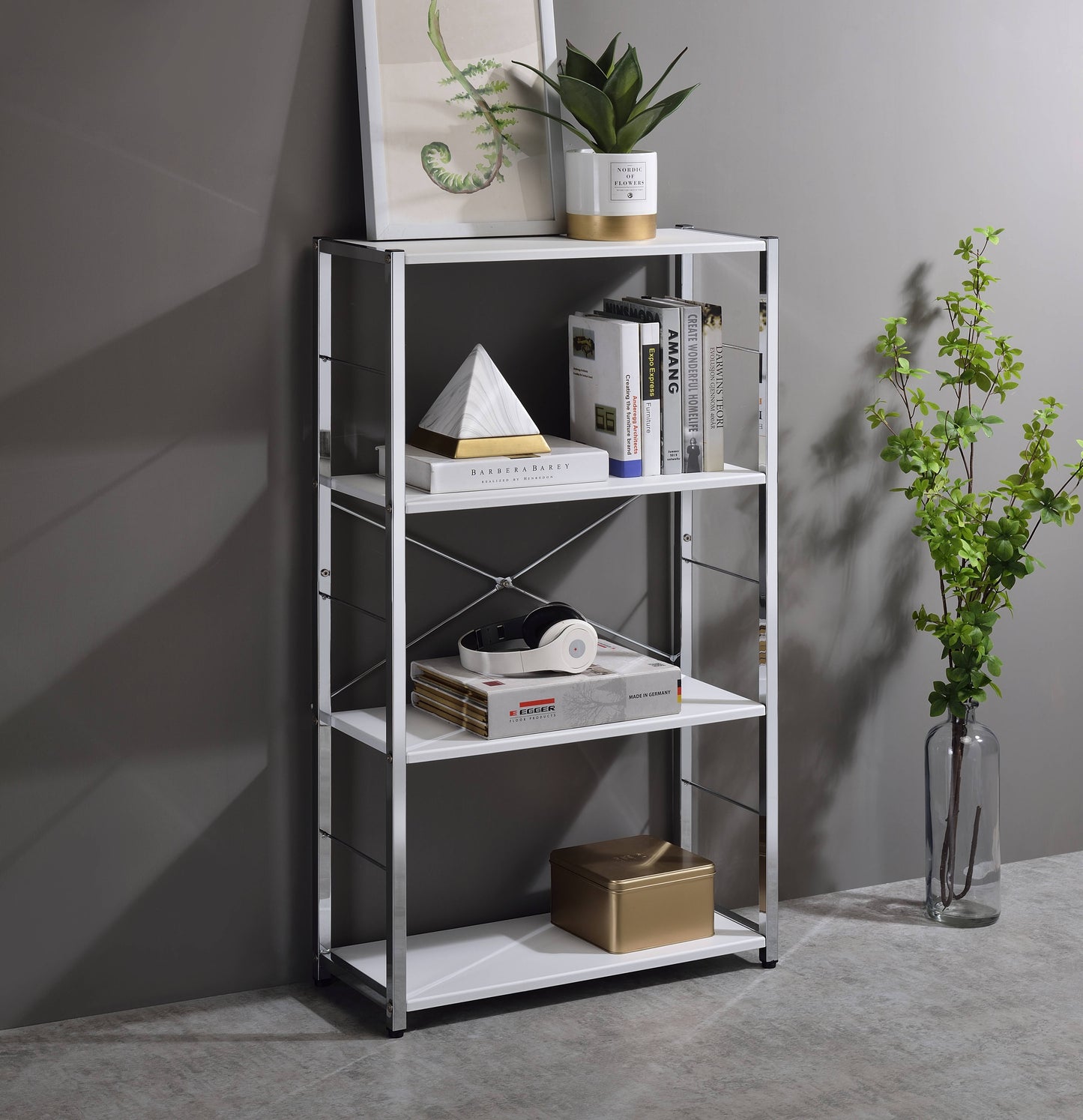 Tennos - Bookshelf - White