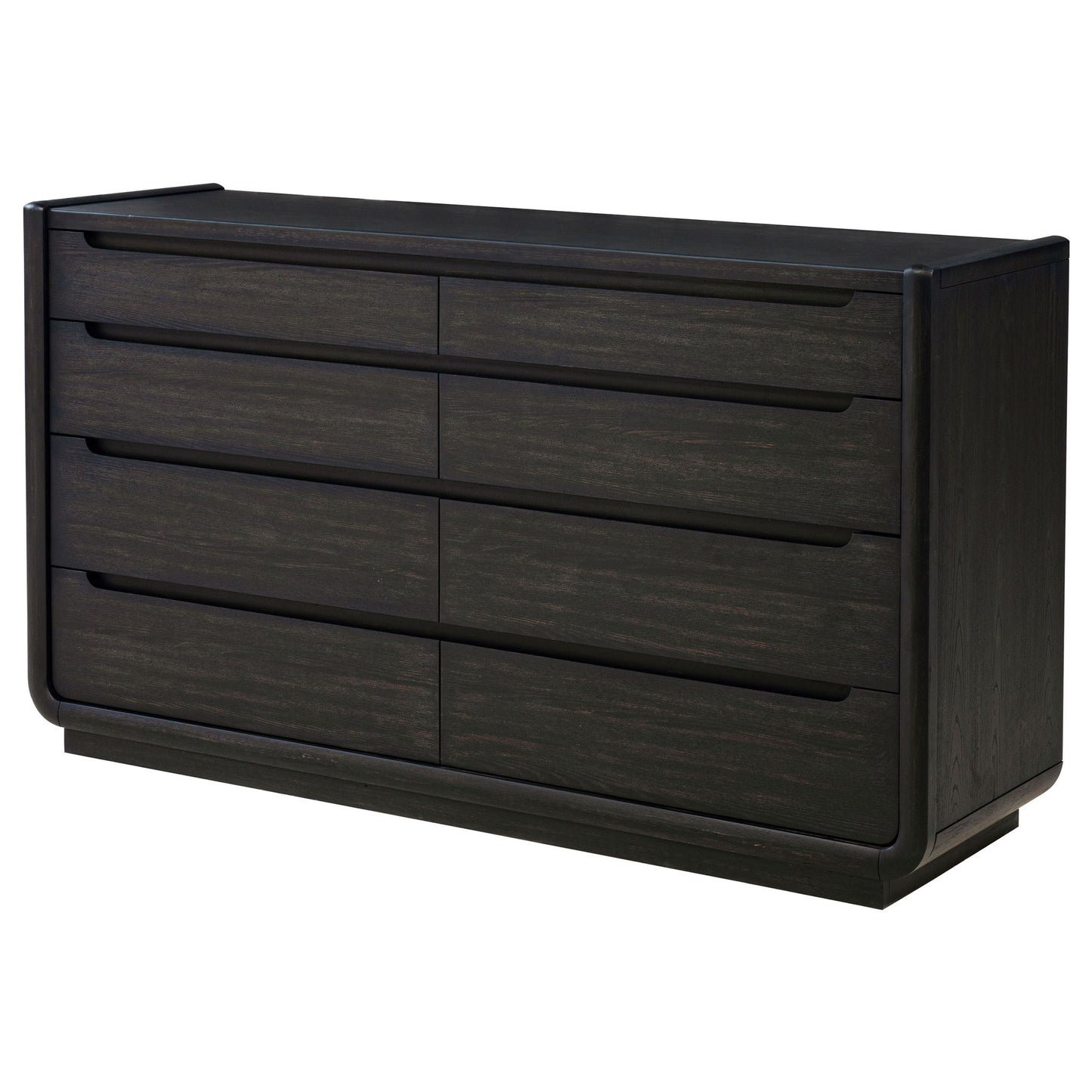 Bangor - 8 Drawer Bedroom Dresser Cabinet - Black