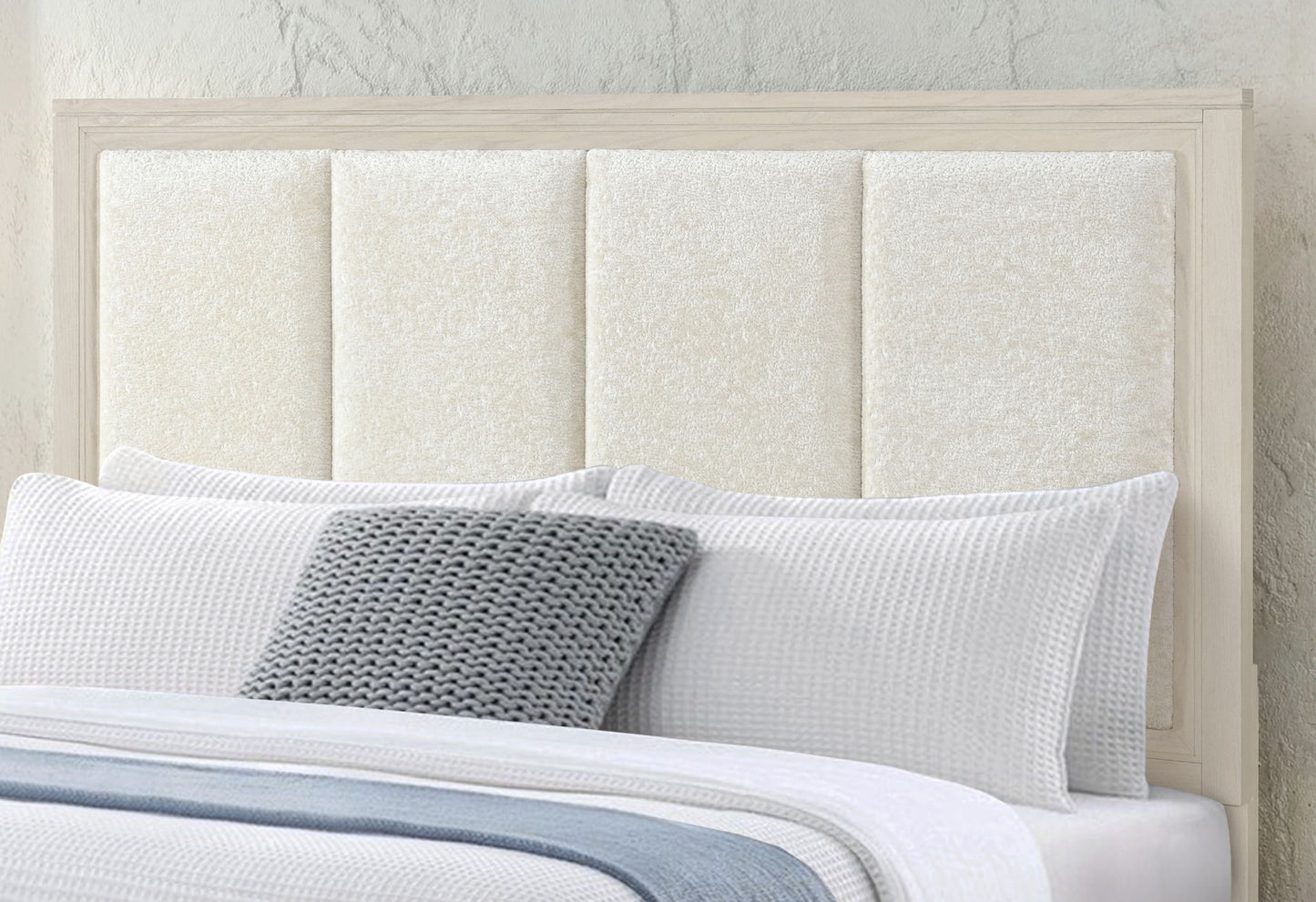 Mariah - King Bed Headboard - Beige