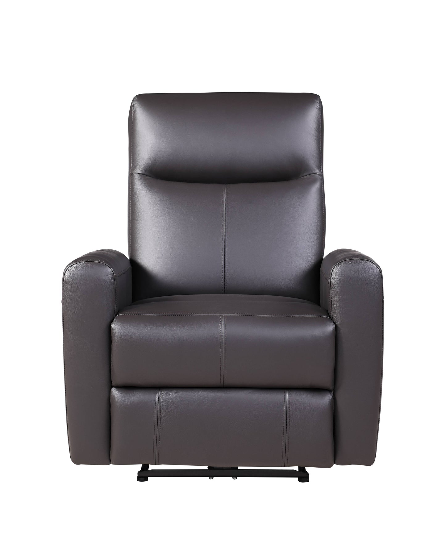 Blane - Top Grain Leather Match Power Motion Recliner - Brown