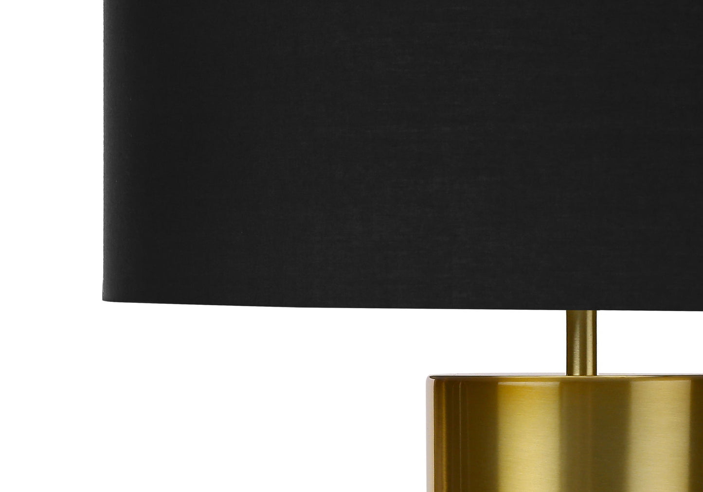 Lighting, Table Lamp, Concrete, Contemporary - Black / Gold