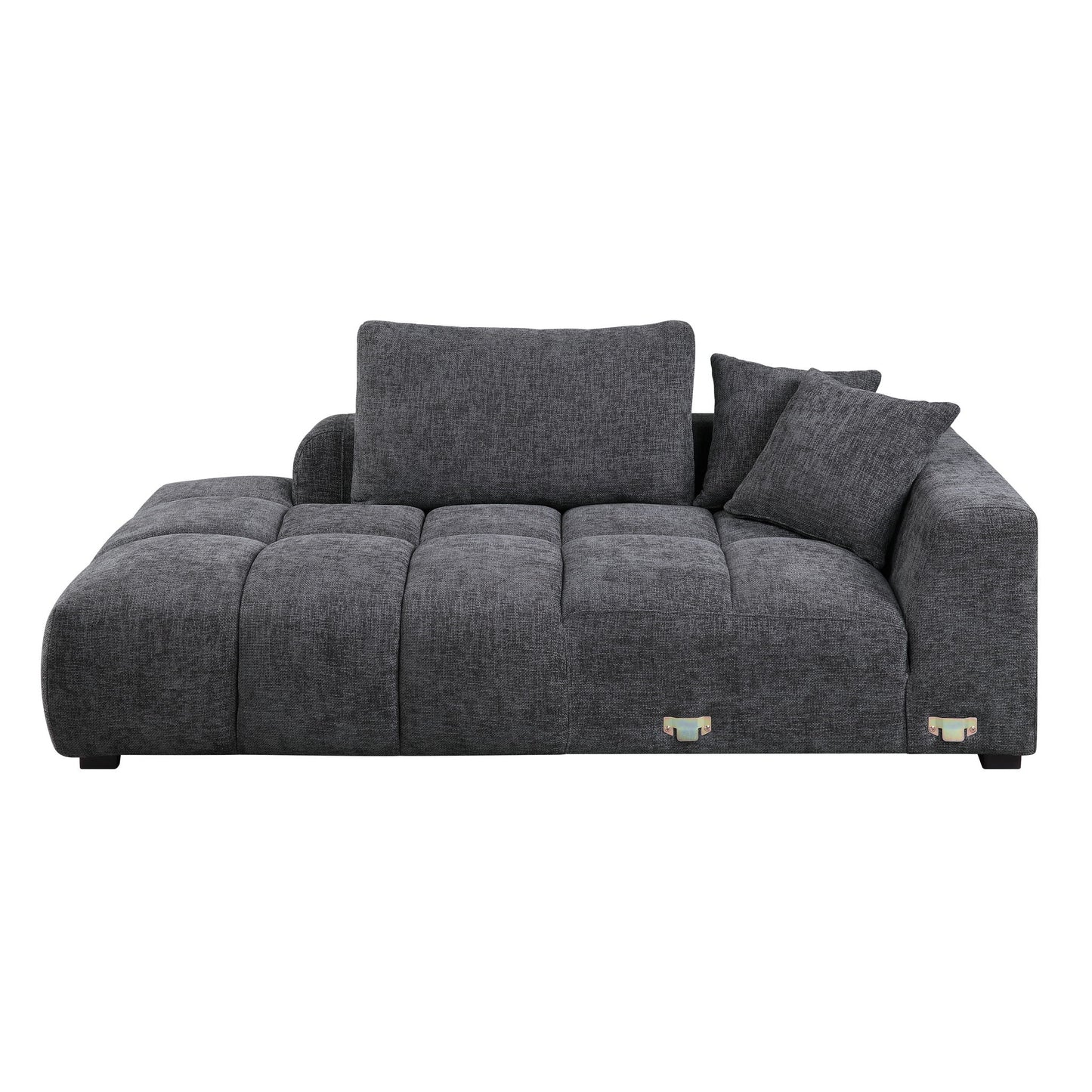 Chosen - Sectional Sofa With Toss Pillows And Chaise