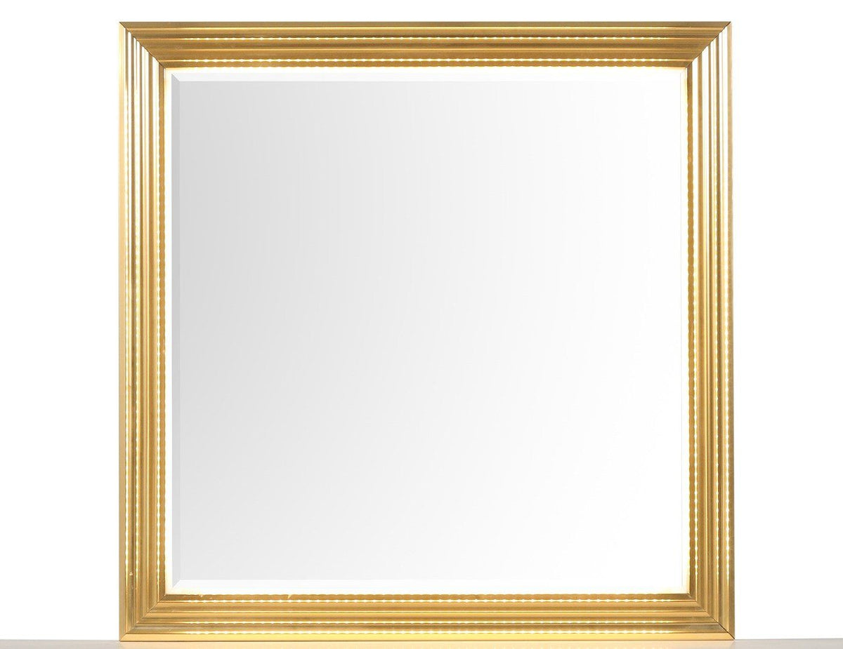 Obsession - Square Mirror - White