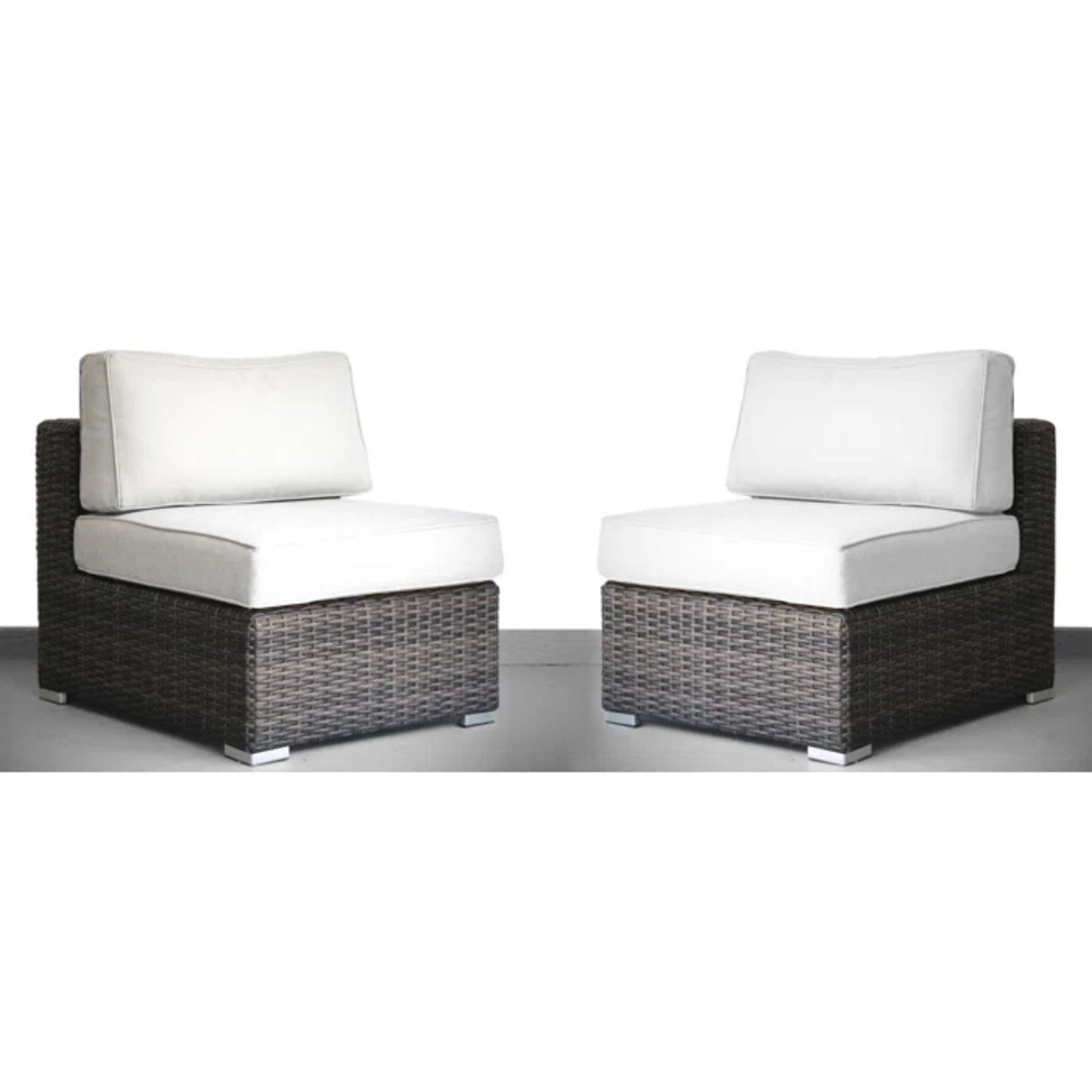 Minnesota - Armless Patio Chairs (Set of 2)