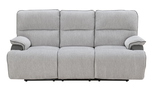 Cyprus - Recliner Sofa - Gray