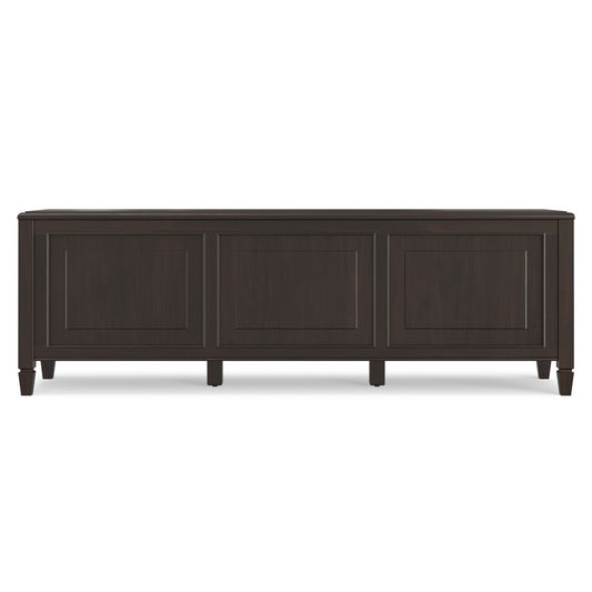 Connaught - Large Storage Bench Trunk - Dark Brown