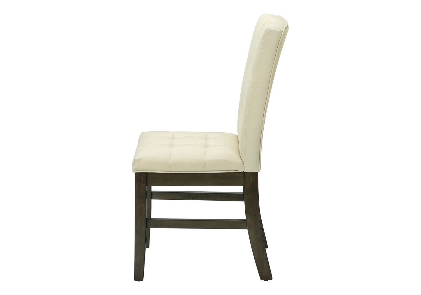 Dining Chair, Upholstered, Dining Room, Transitional (Set of 2) - Cream