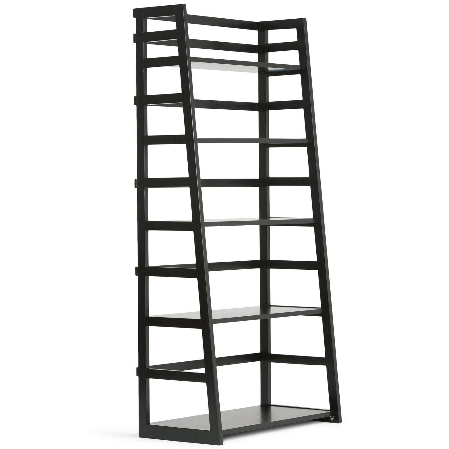 Acadian - Handcrafted Ladder Shelf Bookcase