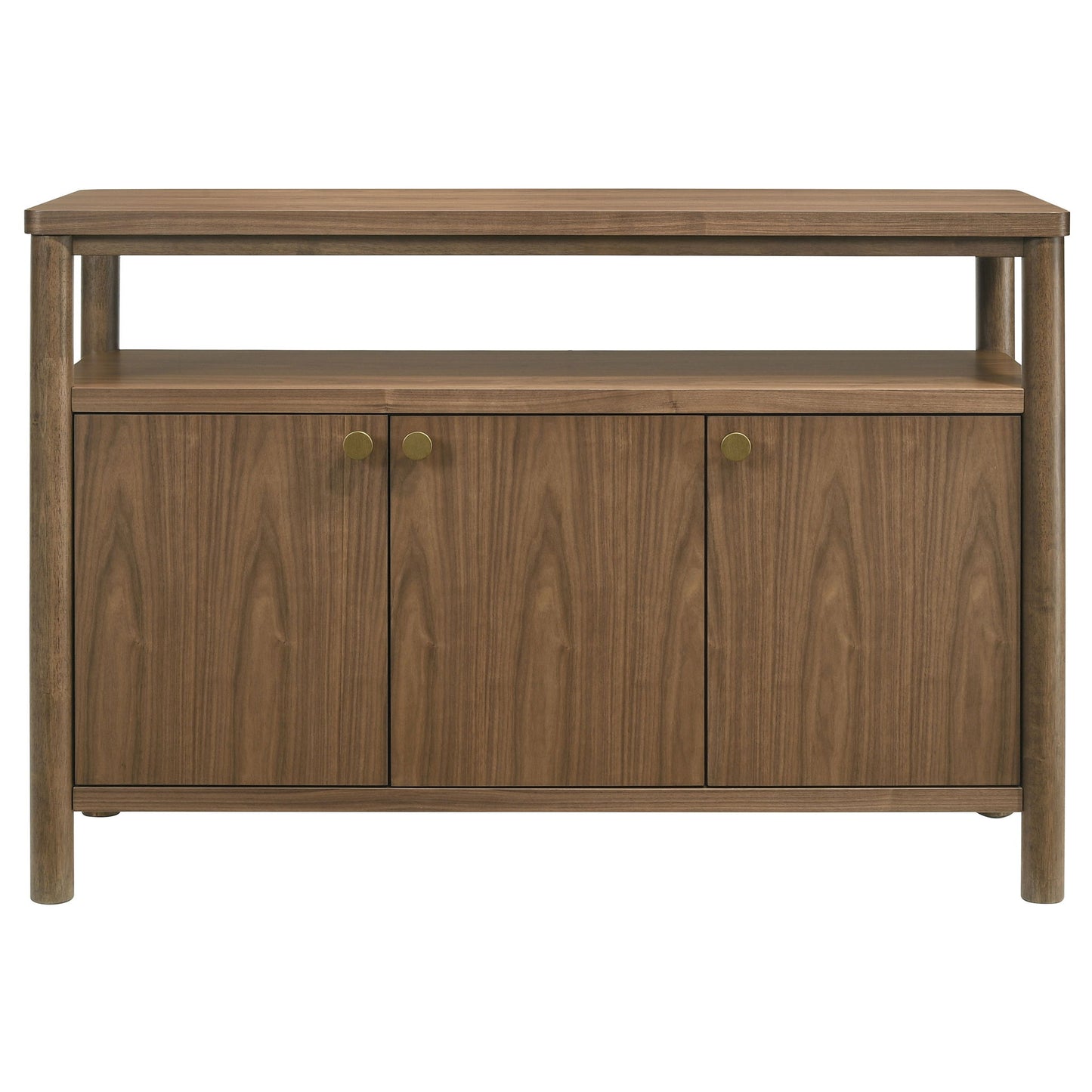 Graham - Sideboard With Open Shelf - Walnut