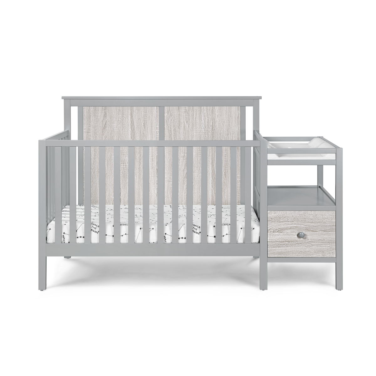 Connelly - 4-in-1 Crib and Changer Combo