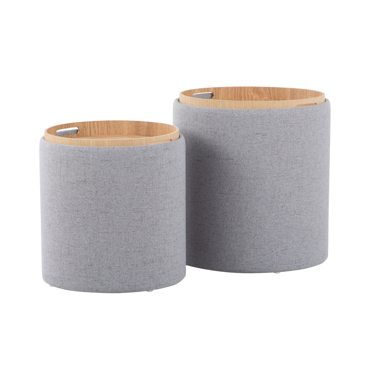 Tray - Contemporary Nesting Ottoman Set