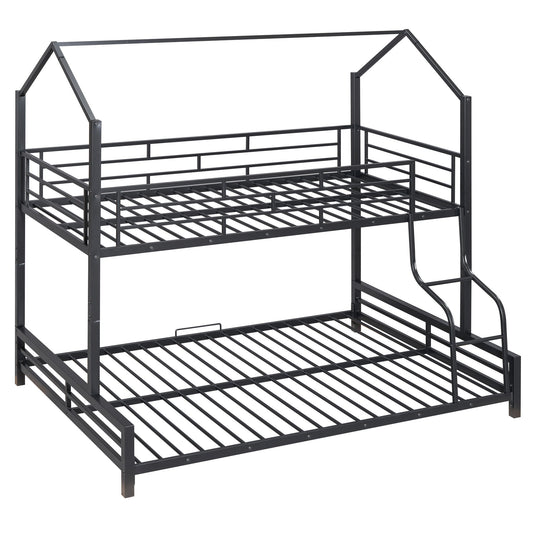 Sturdy Frame House Bunk Bed