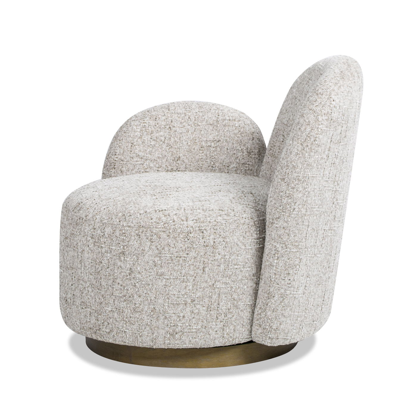 Duo - One-Arm Swivel Accent Chair