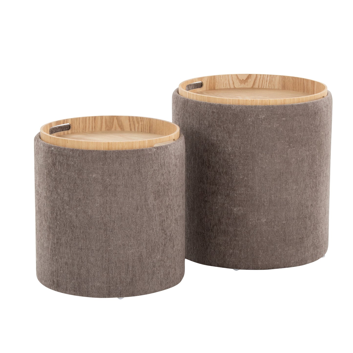 Tray - Contemporary Nesting Ottoman Set