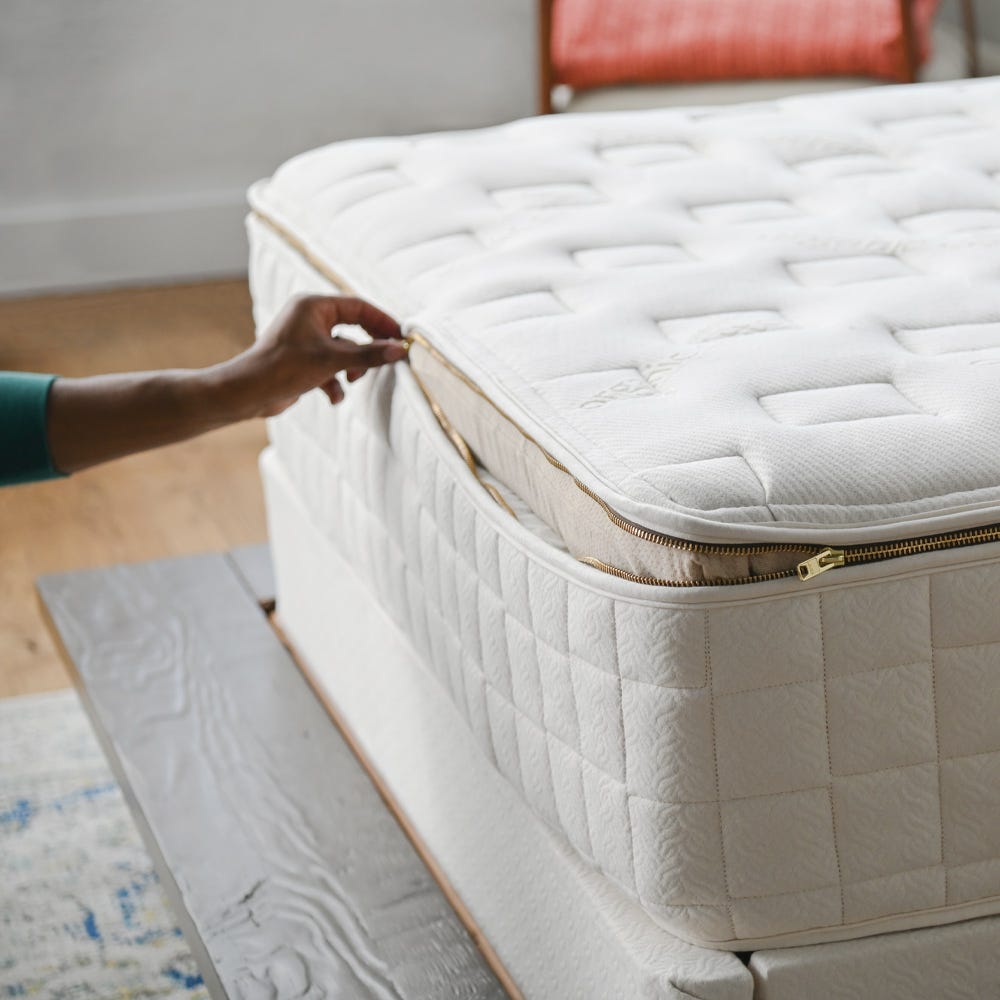 Naturepedic EOS Classic customizable comfort layers