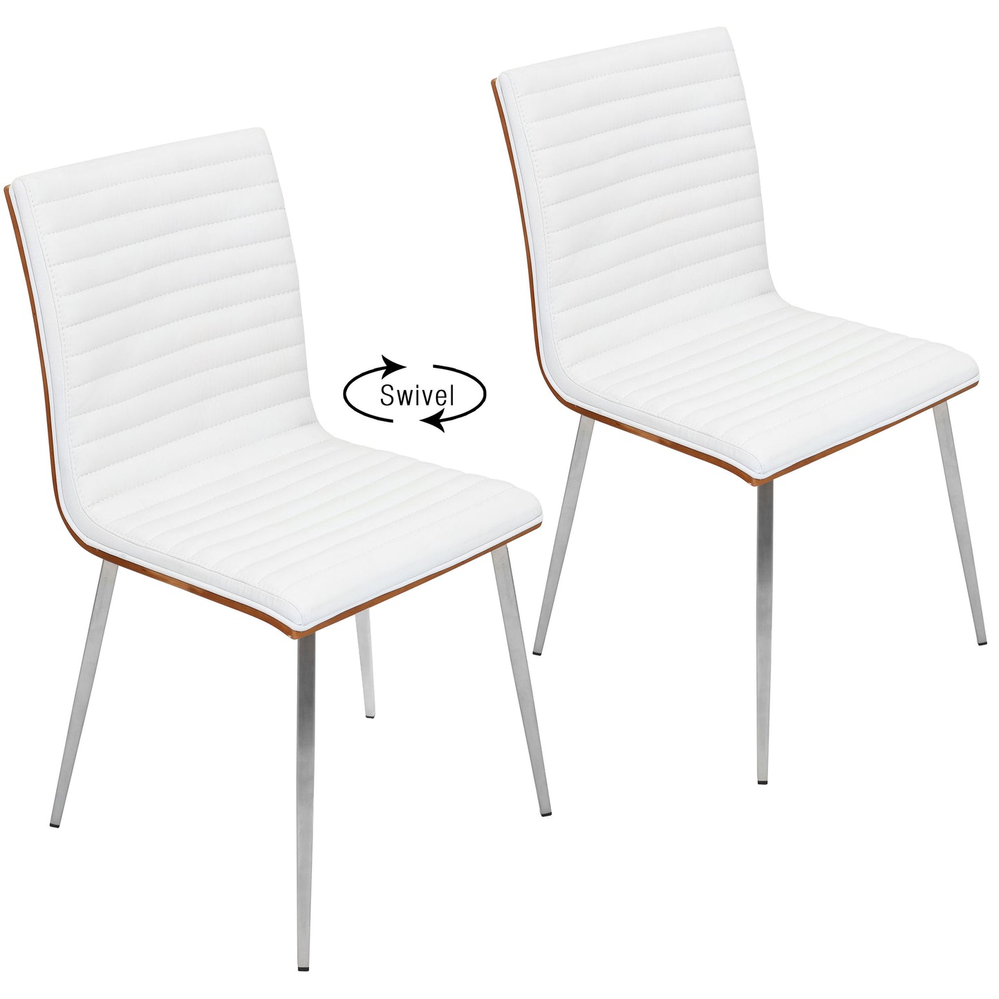 Mason - Contemporary Dining Chair (Set of 2) With Swivel