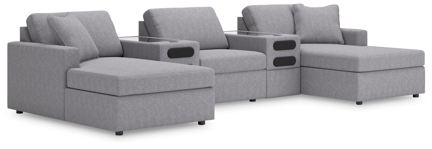 Modmax - U-Shaped Sectional - Granite