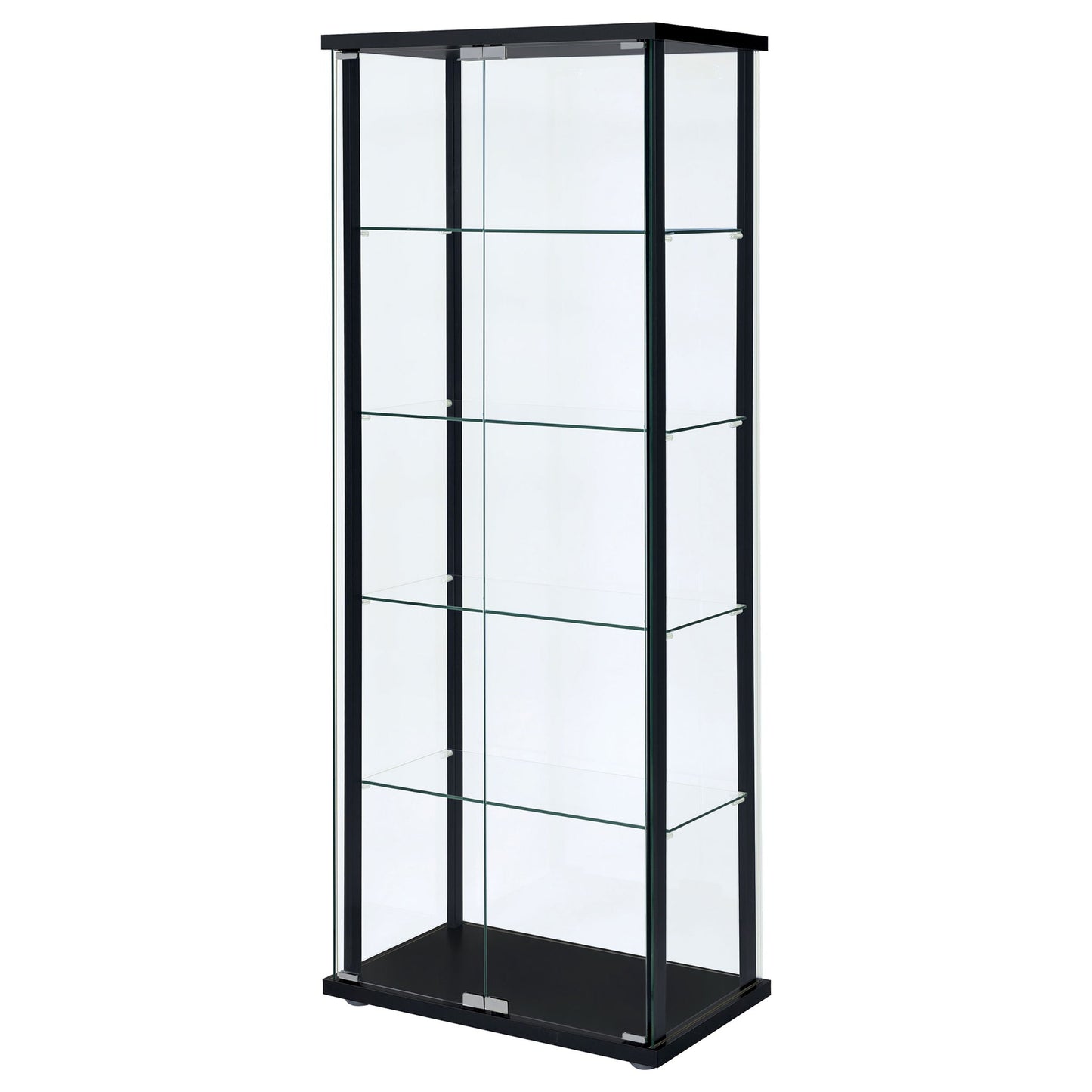 Hyacinth - 4 Shelf Curio Cabinet