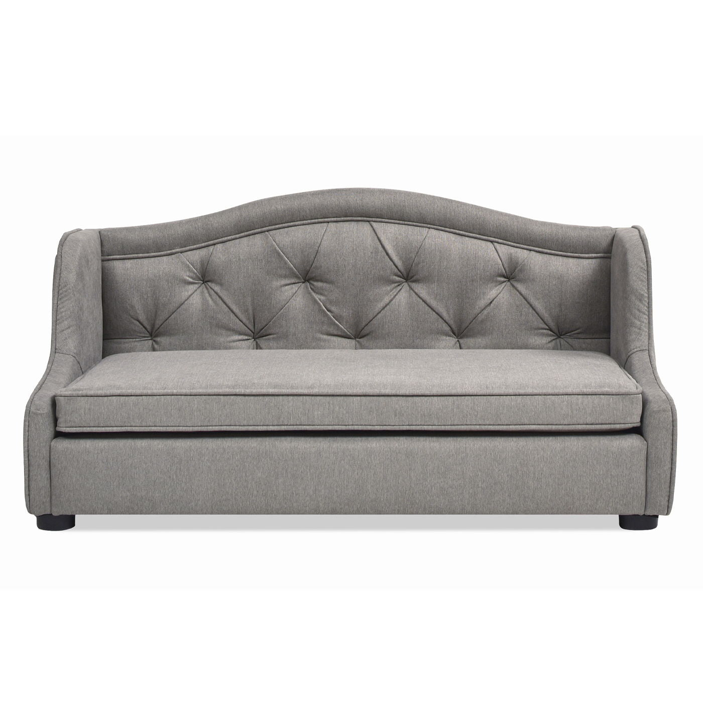 Robin - Tufted Wingback Pet Sofa Bed, Medium