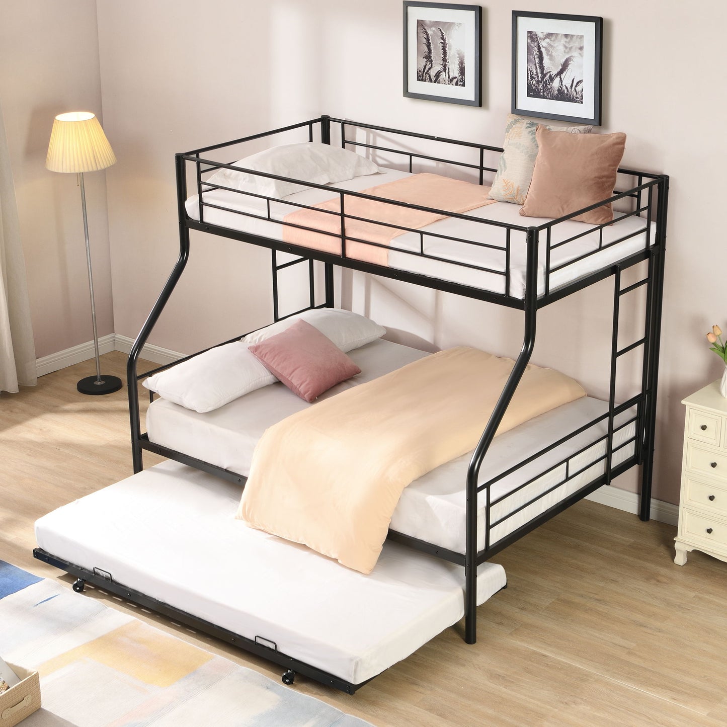 Modern Metal Bunk Bed