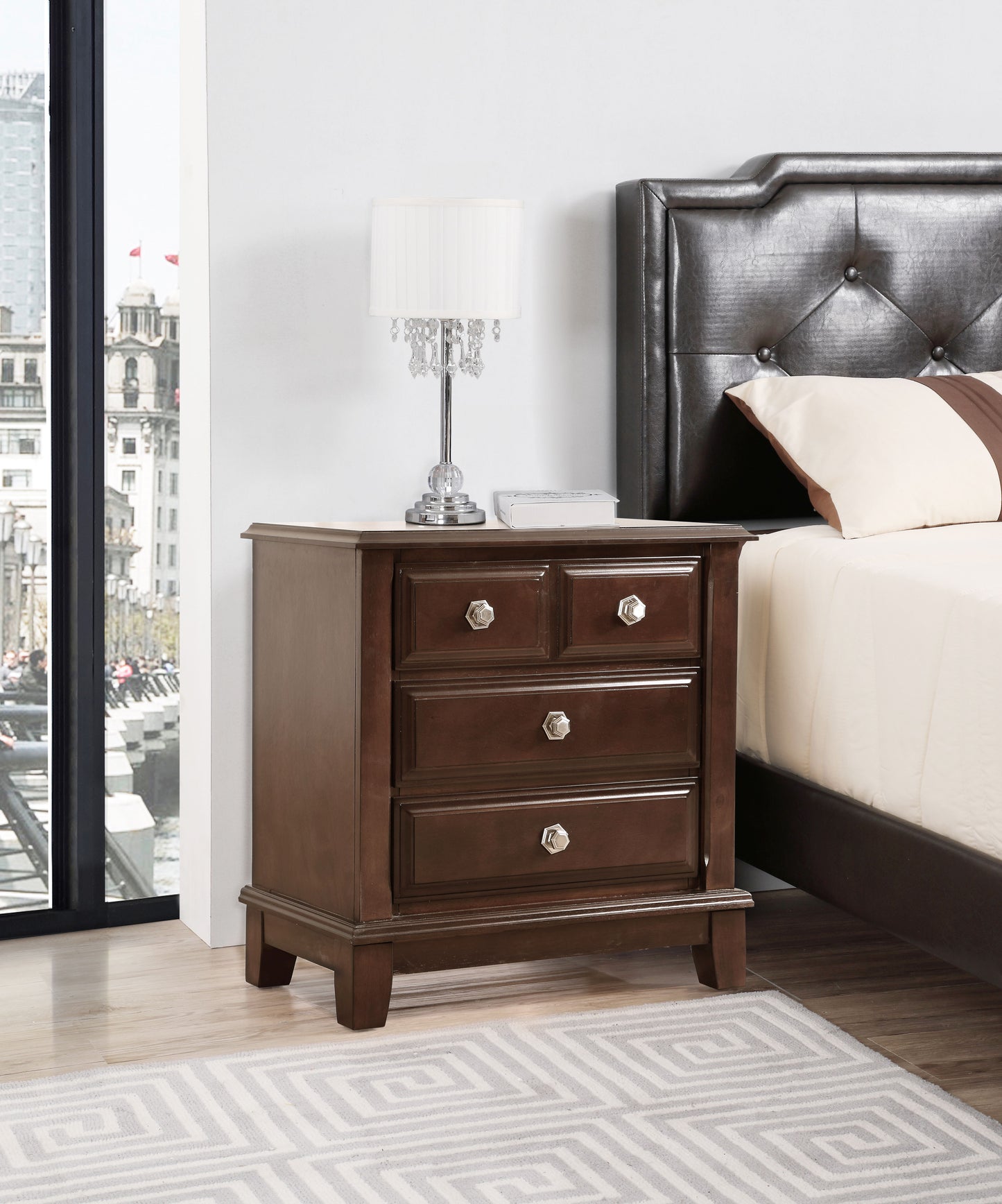 Ashford - G9800-N Nightstand - Cappuccino