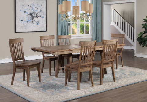 Riverdale - 7 Piece Dining Set - Light Brown