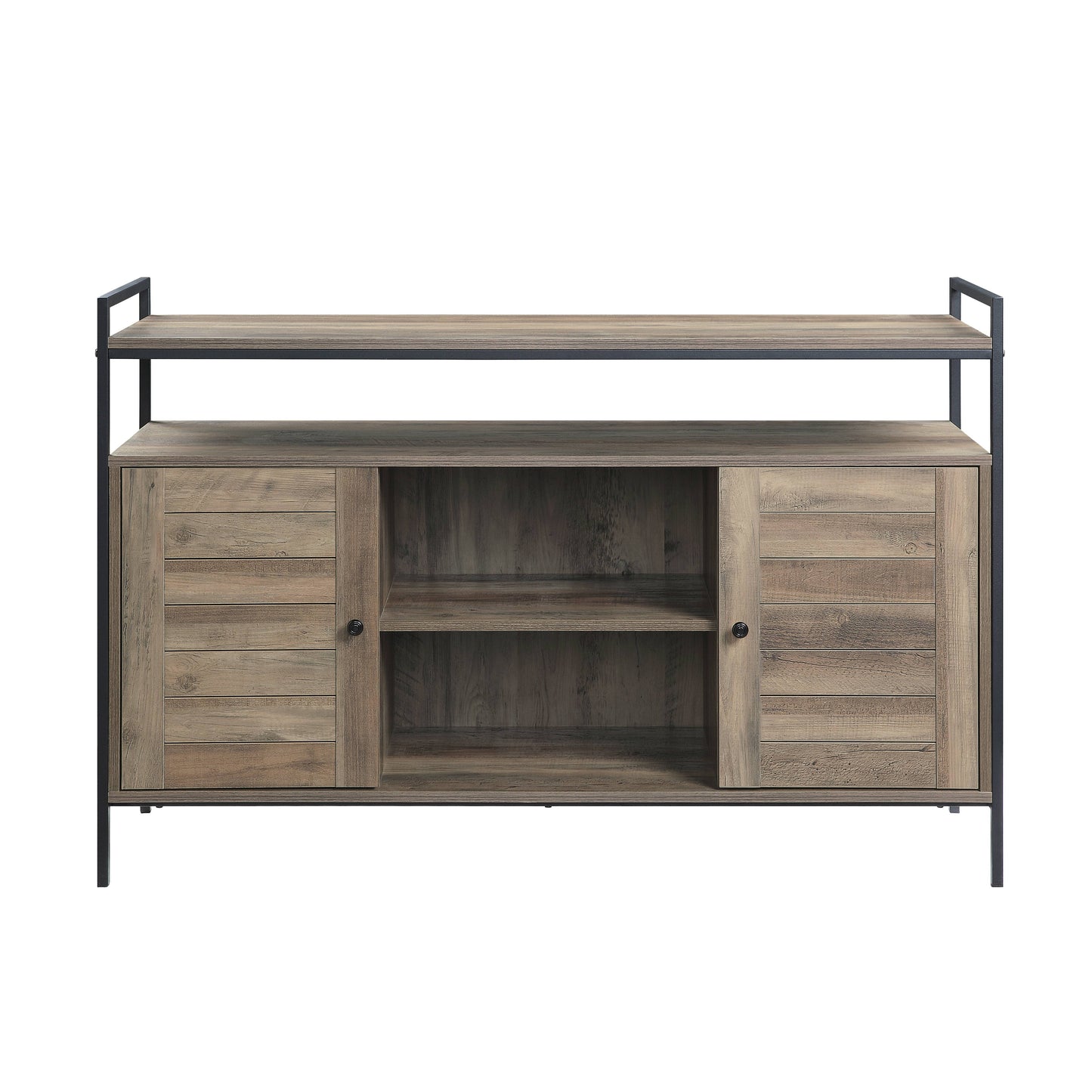 Baina - Rustic TV Stand - Oak