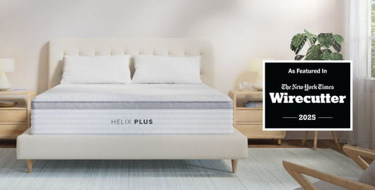 Helix Plus Core medium-firm hybrid mattress for plus-size sleepers looking for durable support in any sleep position