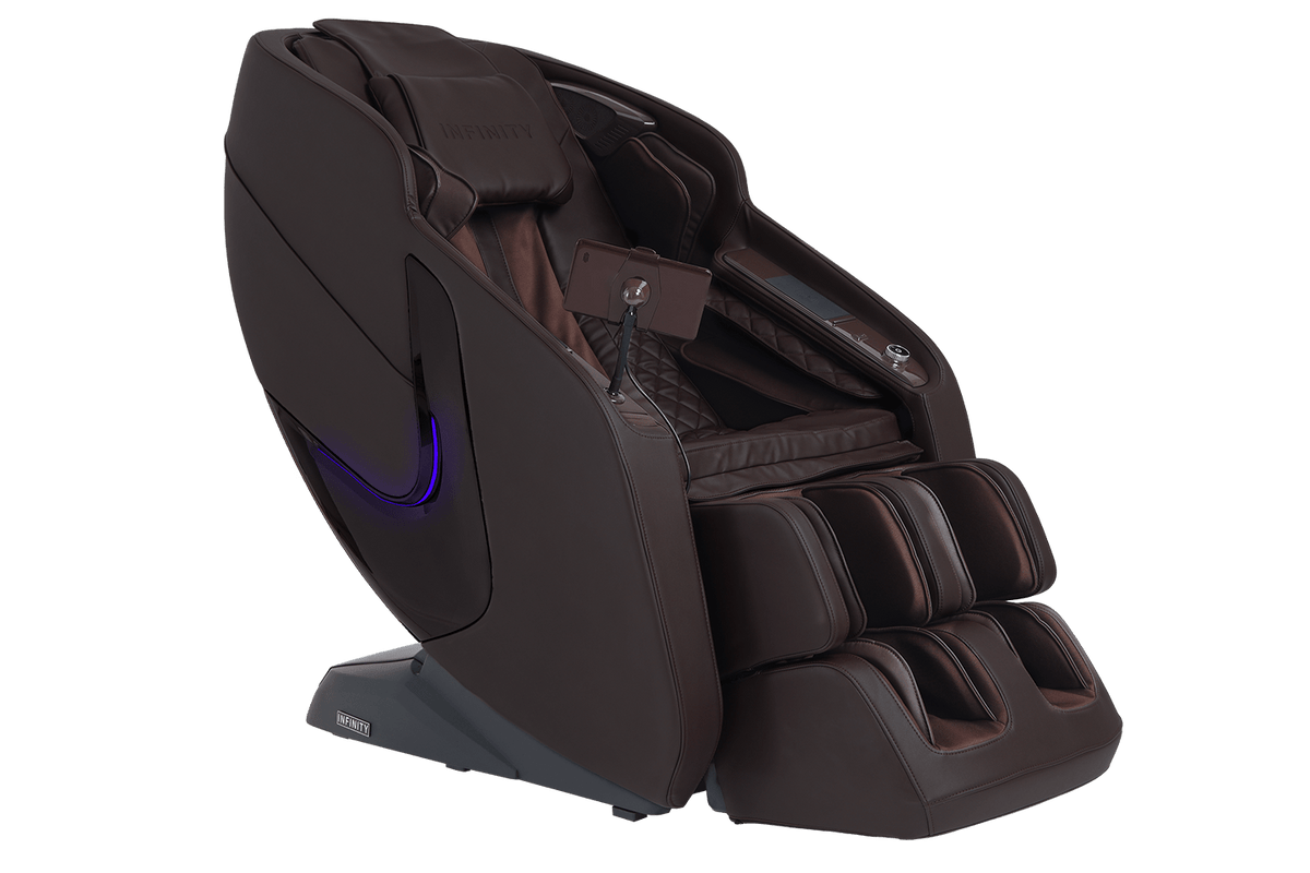 Infinity Solstice Deluxe Massage Chair in Brown