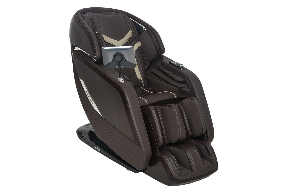 Infinity Sovana 4D DualPro Massage Chair in Brown