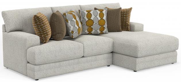 Jackson Tori — 2-piece right chaise in Birch