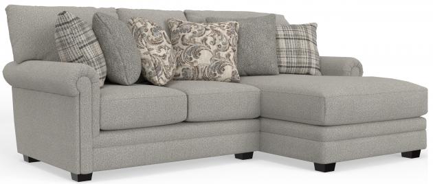 Jackson Livingston — 2-piece right chaise in Linen