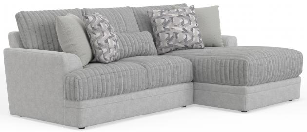 Jackson Titan — 2-piece right chaise in Moonstruck