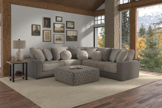 Jackson Canyon — 3-piece L-shaped in Umber