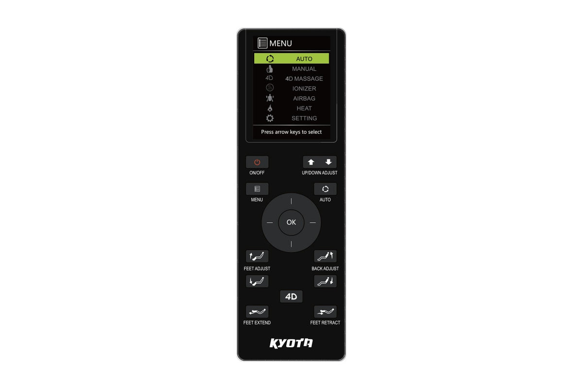 Kyota Kansha M878 4D Massage Chair product detail