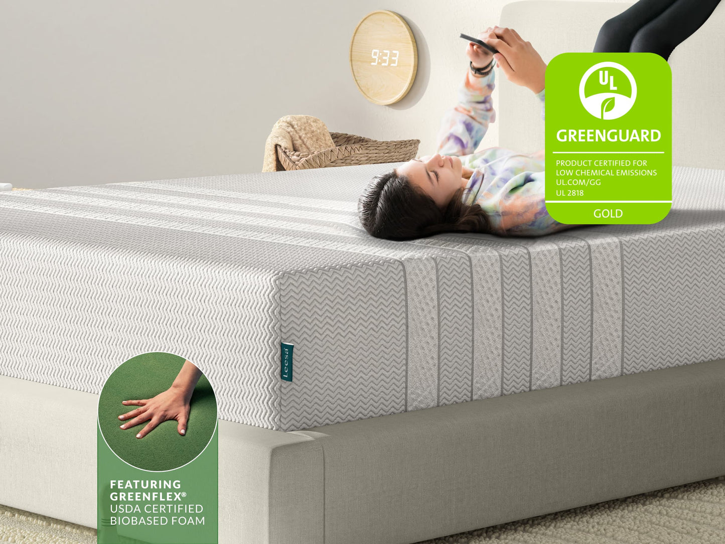 Leesa Youth Mattress product view
