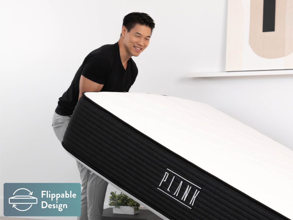 Plank Firm Luxe flippable mattress for firm or extra-firm sleep