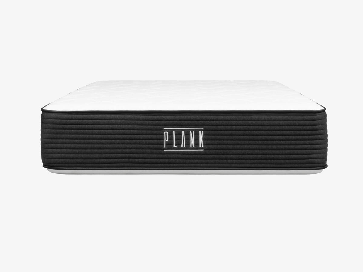 Brooklyn Bedding Plank Firm Luxe flippable hybrid mattress, front