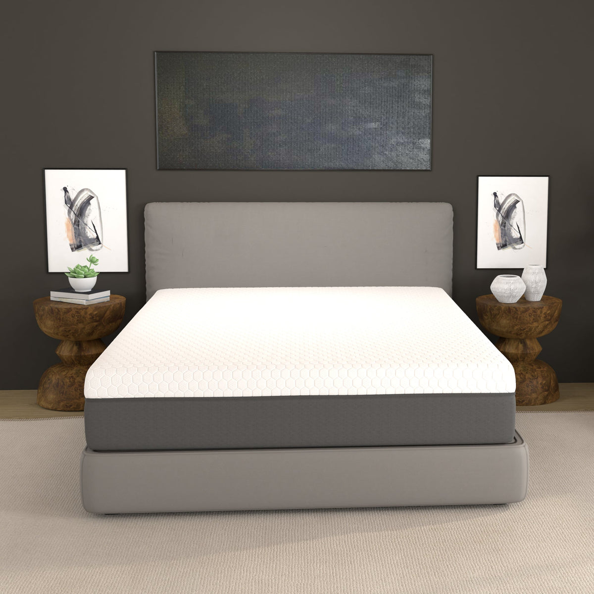 South Bay 12" Zoned Reactive Memory Foam Mattress - Medium