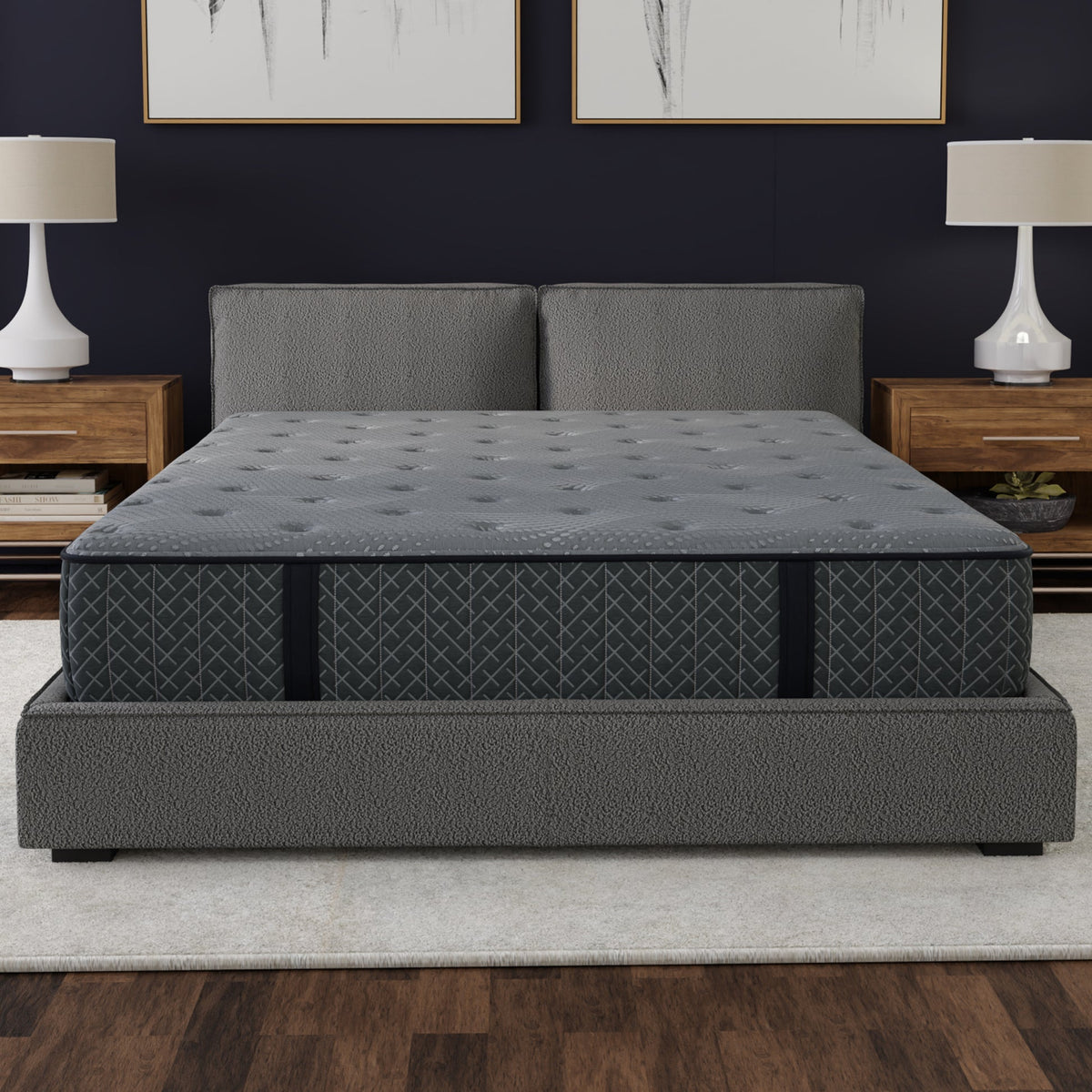 South Bay 10" Allureluxe Hybrid Advanced with Lumi Bands - Medium Firm