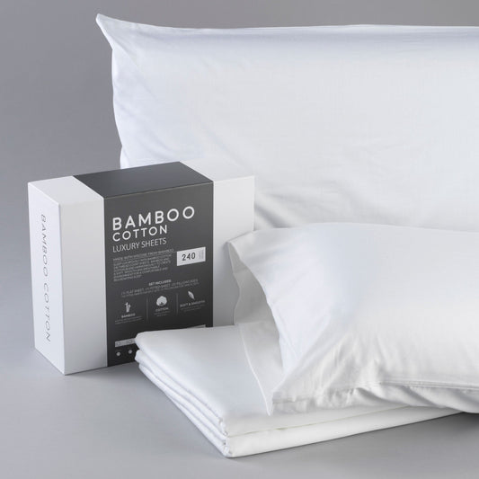 South Bay Bamboo Cotton Luxury Bed Sheets - Viscose from Bamboo