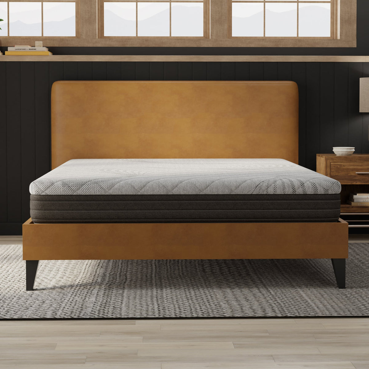 South Bay 8" Essentials Comfort Reactive Mattress - Medium Firm