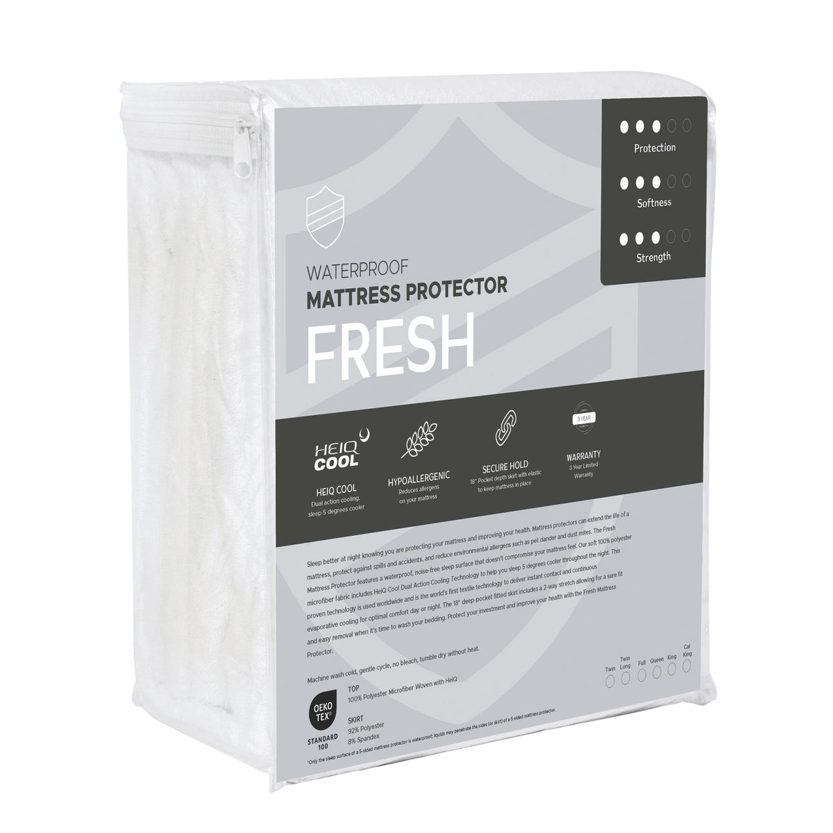 South Bay Fresh Cooling Mattress Protector