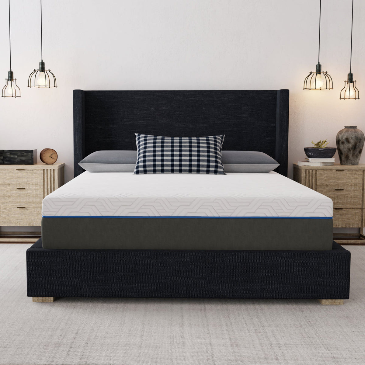 South Bay 12" Lavender Mattress - Firm