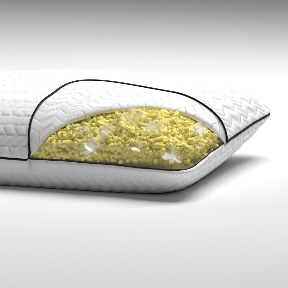 South Bay Reactive Shredded Memory Foam Pillow - Adjustable Loft