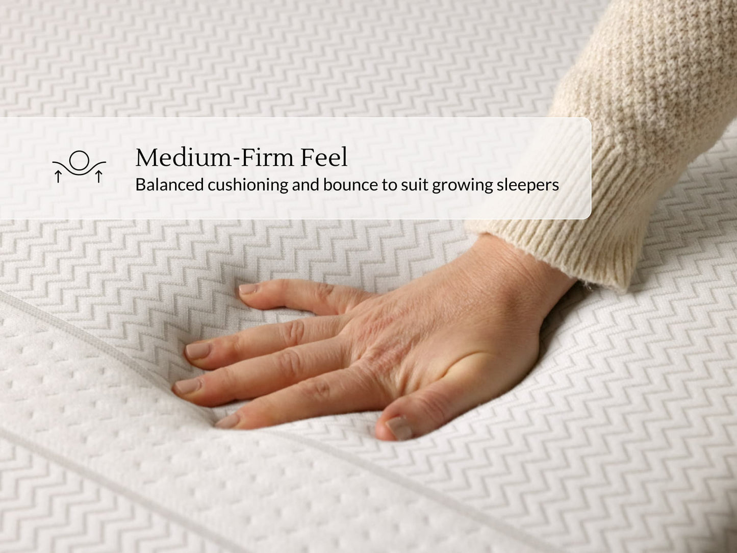 Leesa Kids Mattress construction and comfort details