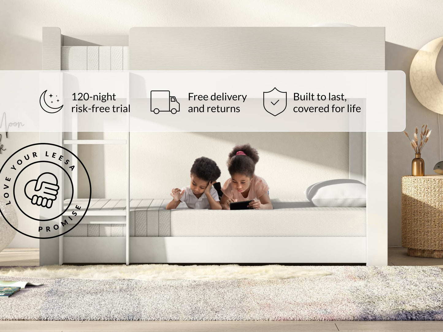 Leesa Kids Mattress foam layers